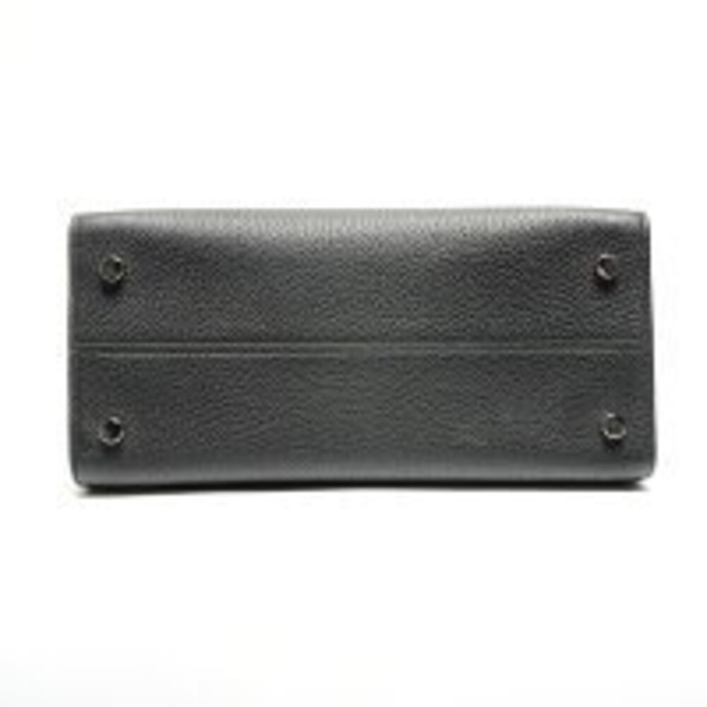 Christian Dior DiorEver Leather Handbag Black - Picture 7 of 13